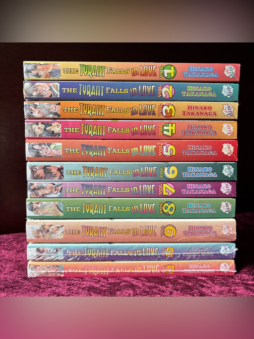 The Tyrant Falls in Love Manga Volumes 1-11 by Hinako Takanaga
